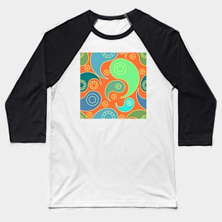 Paisley Principle 21 Repeat 5748 Baseball T-Shirt